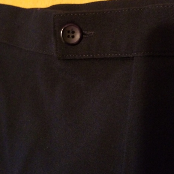 <BRIGGS NEW YORK> Dark Navy DRESS PANTS - Size 12P - Picture 4 of 5
